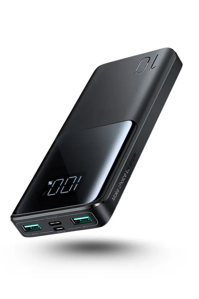 n (1) باور بانك جوي روم - شاشة ديجيتال (10000mAh) - الصورة 1