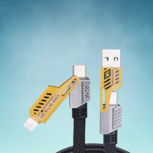 كابل الشحن 4 في 1: حل الشحن المتكامل، مع ضمان 24 شهرًا!