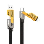 كابل الشحن 4 في 1: حل الشحن المتكامل، مع ضمان 24 شهرًا!