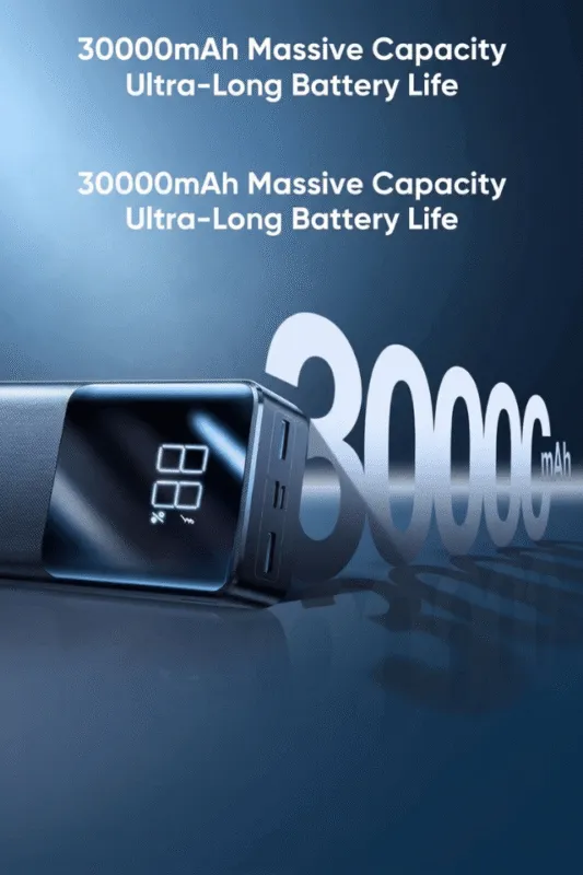 JOYROOM Power Bank 30000mAh – وحش الطاقة