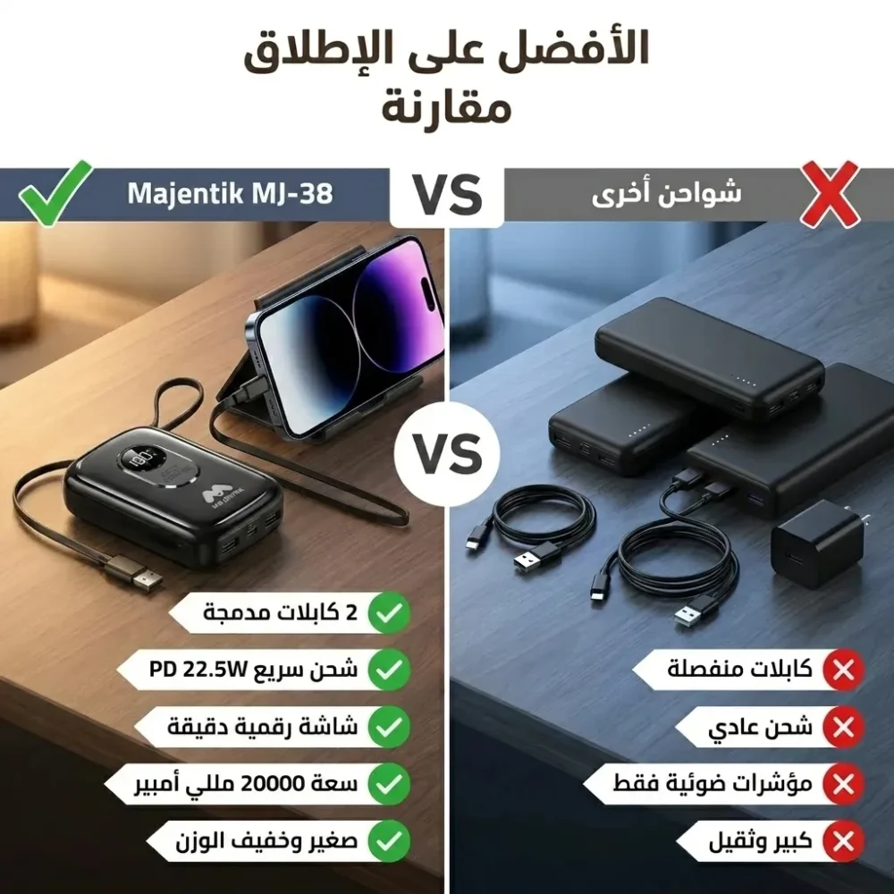 باور بانك Majentik MJ-38 20000mAh