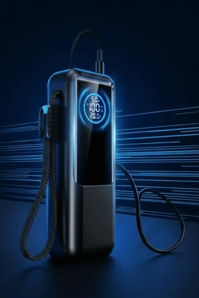 power bank 100w – 20000 MAH – طاقة غير محدودة بالقوة القصوى